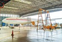 Pesawat presiden yang viral di media sosial