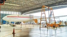 Pesawat presiden yang viral di media sosial