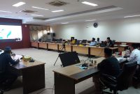 Rapat koordinasi bersama beberapa menteri