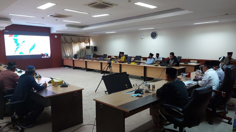 Rapat koordinasi bersama beberapa menteri