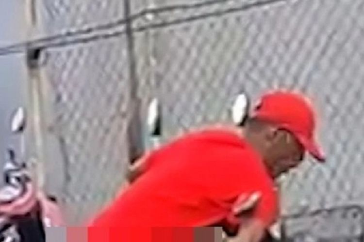 Tangkapan layar dari video tersebut