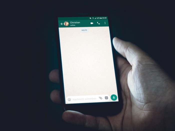 Aplikasi pesan WhatsApp. (Unsplash)