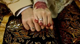 Javanese Bride and Groom Hands