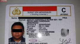 Ilustrasi SIM C (Yosana/GridOto.com)