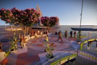 Desain pengembangan Kampung Tua Tanjung Riau (ist)