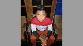 Tampang pembunuh dan pembakar wanita kerabat jauh Jokowi. (Ist)