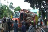 Truk yang menabrak (ist)