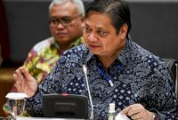 Menko Perekonomian Airlangga Hartarto. (ANTARA/Nova Wahyudi)