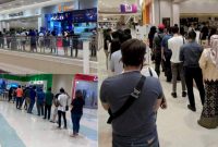 Antrian membeli iPhone 12 (Facebook)