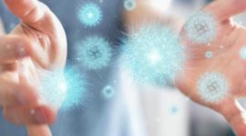 Ilustrasi virus. (Freepik/Sebdesk)