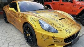 Ferrari milik Basuki Surodjo (Kompas)