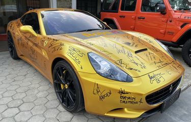 Ferrari milik Basuki Surodjo (Kompas)