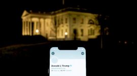 Twitter Donald Trump (REUTERS/JOSHUA ROBERTS)