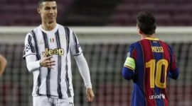 Cristiano Ronaldo dan Lionel Messi. (Reuters)