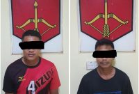 Pelaku yang diamankan (ist)