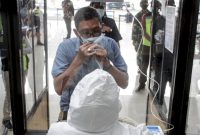 Uji coba tes GeNose(ANTARA FOTO)