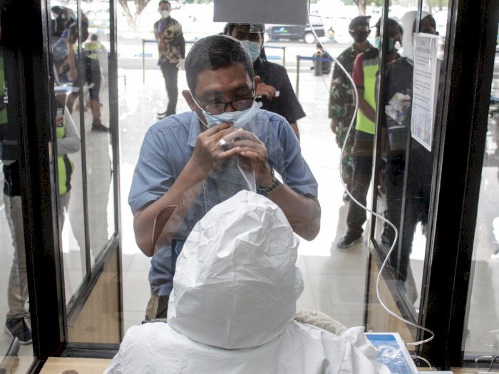 Uji coba tes GeNose(ANTARA FOTO)