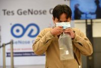 Ilustrasi tes GeNose (Dery Ridwansah/JawaPos.com)