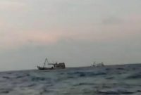 Kapal Ikan Asing (KIA) berbendera Vietnam yang dipergoki beroperasi di Pulau Laut Natuna / Foto: ANTARA