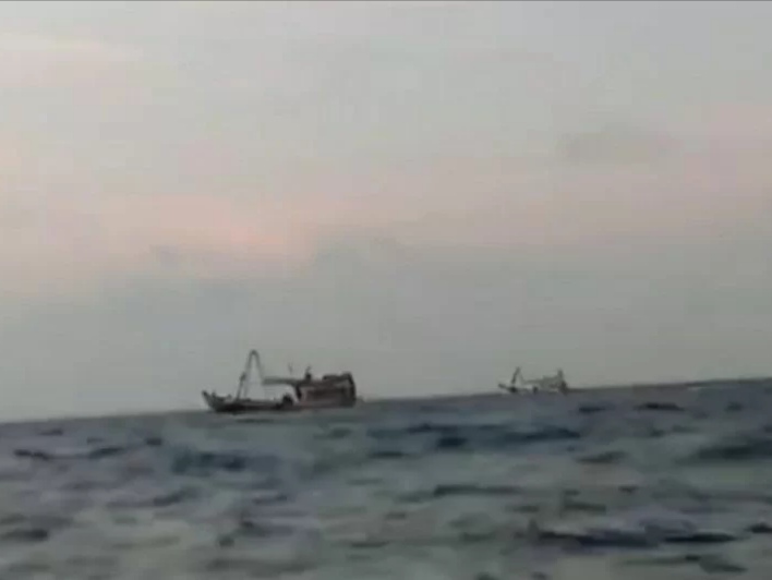 Kapal Ikan Asing (KIA) berbendera Vietnam yang dipergoki beroperasi di Pulau Laut Natuna / Foto: ANTARA