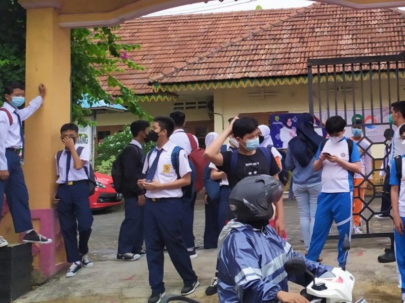 Siswa di salah satu sekolah Tanjungpinang / Foto: Istimewa