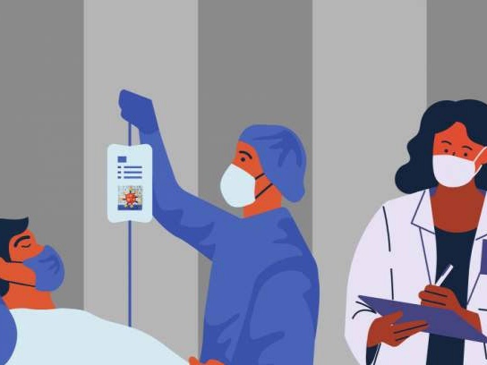 Ilustrasi pasien COVID-19 / Foto: Istimewa