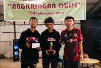 Player ENIGMA divisi PES, Muhammad Halim Akbar, Prasetio dan Rahman / Foto: INIKEPRI.COM
