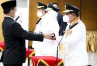 Suhajar Diantoro saat dilantik menjadi Pj Gubernur Kepri / Foto: Istimewa