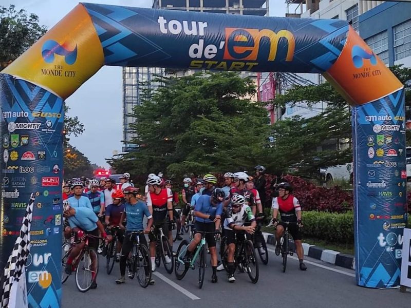 Peserta Tour De Em Nongsa Roll and Race / Foto: MC BATAM