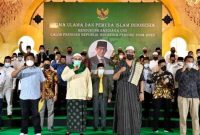 Ijtima Ulama dan Pemuda Islam Indonesia mendeklarasikan diri sebagai pendukung Menparekraf Sandiaga Uno maju sebagai capres 2024 / Foto: Istimewa