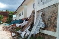 Tembok Pagar Rusak SD 017 Tanjungpinang Timur yang rusak / Foto: Istimewa