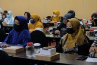 100 pelaku UMKM mengikuti pelatihan dan sosialisasi program jaminan sosial ketenagakerjaan yang ditaja Badan Penyelenggara Jaminan Sosial Ketenagakerjaan (Bpjamsostek) cabang Tanjungpinang, Kepulauan Riau / Foto: Istimewa