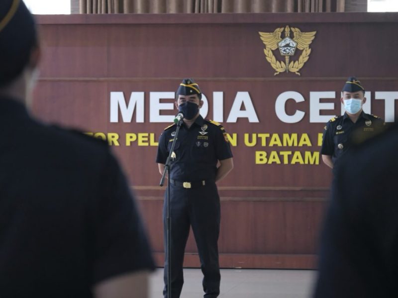 Apel rutin bulanan kantor Bea Cukai Batam / Foto: Dok. Bea Cukai Batam