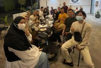 Ikatan Pelajar dan Mahasiswa Kota Pekanbaru-Batam mengadakan pertemuan dengan Alumni Mahasiswa Pekanbaru Batam (AMP-Batam) / Foto: INIKEPRI.COM