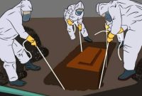 Ilustrasi pemakaman COVID-19 / Foto: Istimewa