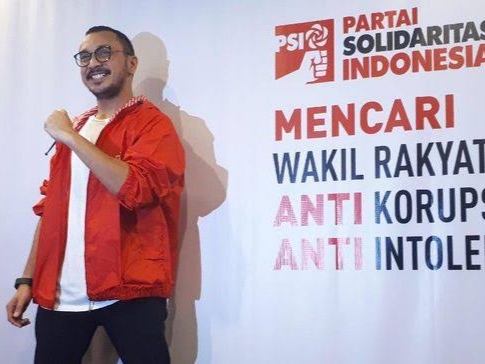Ketua umum Partai Solidaritas Indonesia Giring Ganesha / Foto: CNN Indonesia