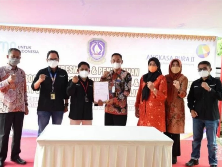 PT Angkasa Pura II membangun shelter bagi korban KDRT. Foto: Biro HumProHub Kepri