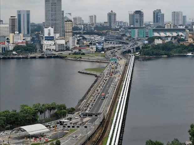 Perbatasan Singapura dan Malaysia. Foto: Net