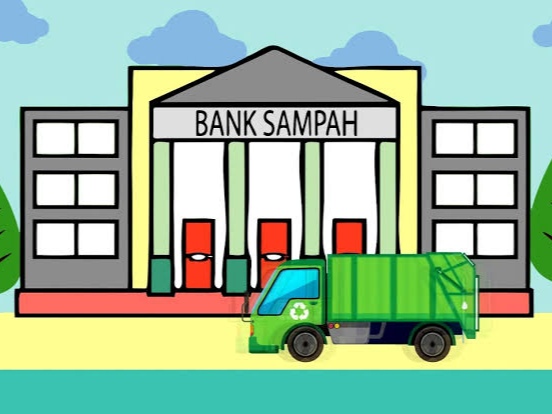 Ilustrasi bank sampah. Foto: YouTube