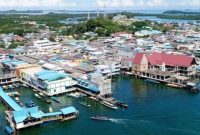 Kecamatan Belakangpadang, Kota Batam, Kepulauan Riau, kembali menjadi zona kuning COVID-19. Foto: ANTARA