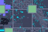 Ilustrasi lahan virtual decentraland. Foto: NET