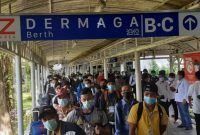 Kepulangan Pekerja Migran Indonesia beberapa waktu lalu. Foto: ANTARA