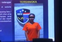 Tersangka Siskaee dalam setahun bisa mencapai Rp2 miliar dengan mengunggah konten vulgar dan pornografi. Foto/iNews TV/Gunanto Farhan