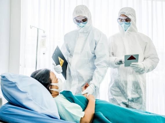 Ilustrasi pasien COVID-19. Foto: NET