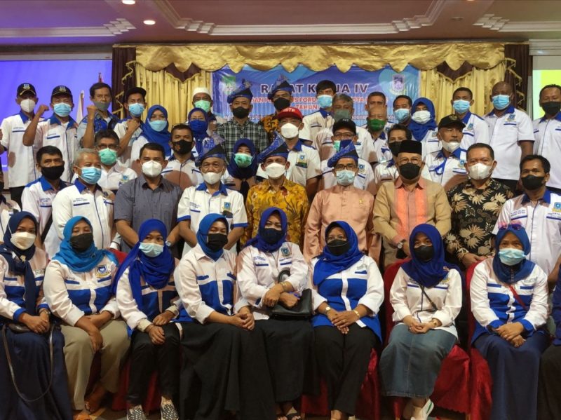 Gubernur Provinsi Kepulauan Riau Ansar Ahmad membuka rapat kerja FKTW Batam. Foto: RBP/INIKEPRI.COM