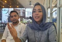 Ketua DPD KNPI Kepri Endang Dwi Socowati mendukung langkah hukum ketua umum KNPI Haris Pertama yang melaporkan Ferdinand Hutahaean. Foto: INIKEPRI.COM