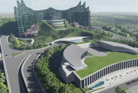 Desain Istana Presiden di ibu kota baru Indonesia. Foto: Istimewa