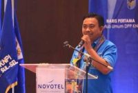 Ketua umum KNPI Haris Pertama. Foto: Istimewa