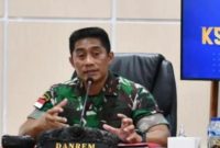 Komandan Satgas Khusus (Satgassus) Pekerja Migran Indonesia (PMI) yang juga Danrem 033/Wira Pratama (WP) Brigjen TNI Jimmy Ramoz Manalu. Foto: ANTARA