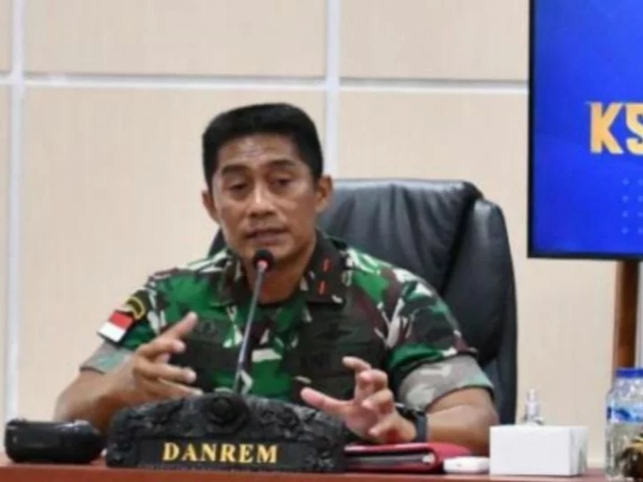 Komandan Satgas Khusus (Satgassus) Pekerja Migran Indonesia (PMI) yang juga Danrem 033/Wira Pratama (WP) Brigjen TNI Jimmy Ramoz Manalu. Foto: ANTARA